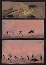 HUMOR GRAFICO acrilico / cartulina $350